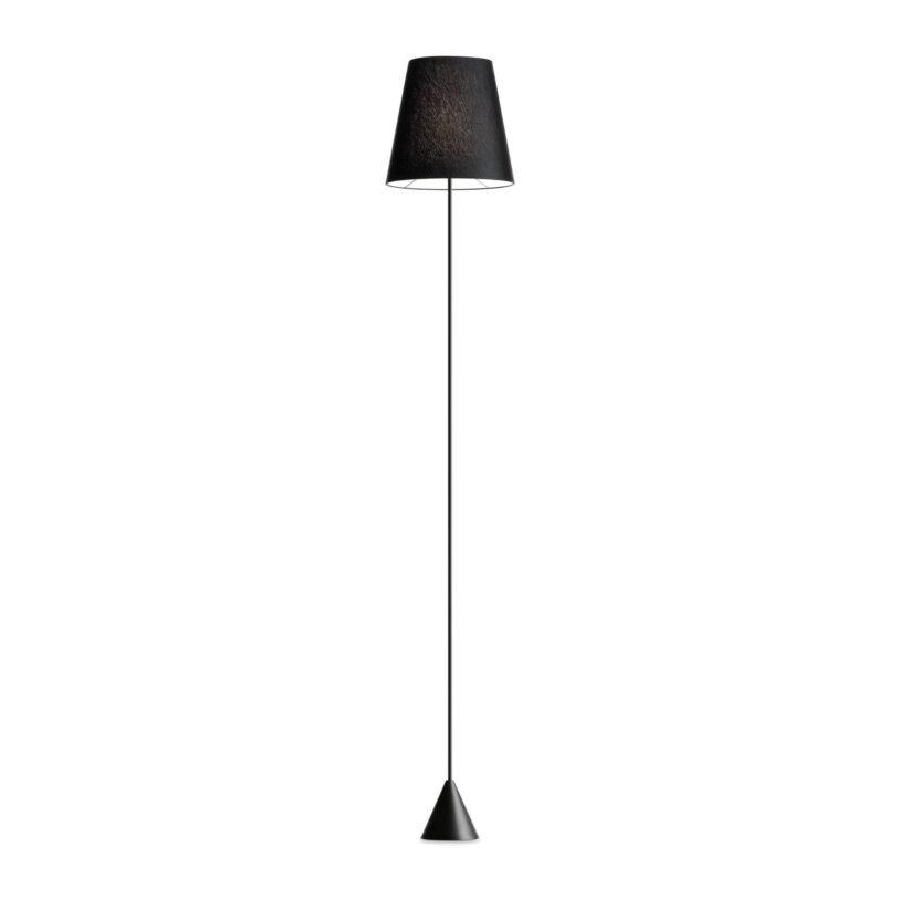 Modo Luce Lucilla stojací lampa Ø 24cm černá