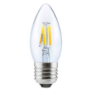 SEGULA LED svíčka E27 3W 927 filament ambient